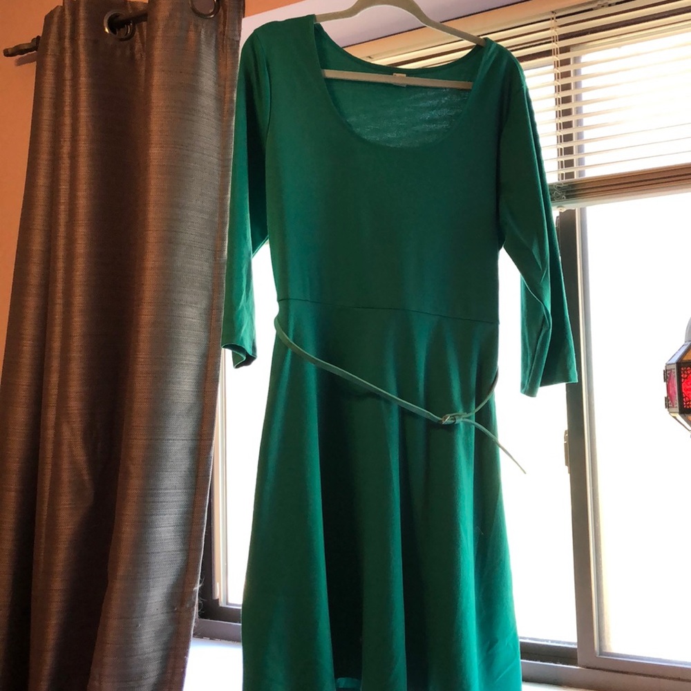 Green Swing Dress